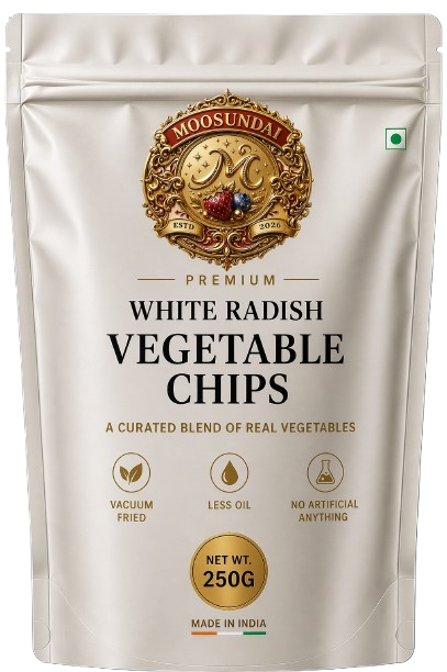 White Radish Chips